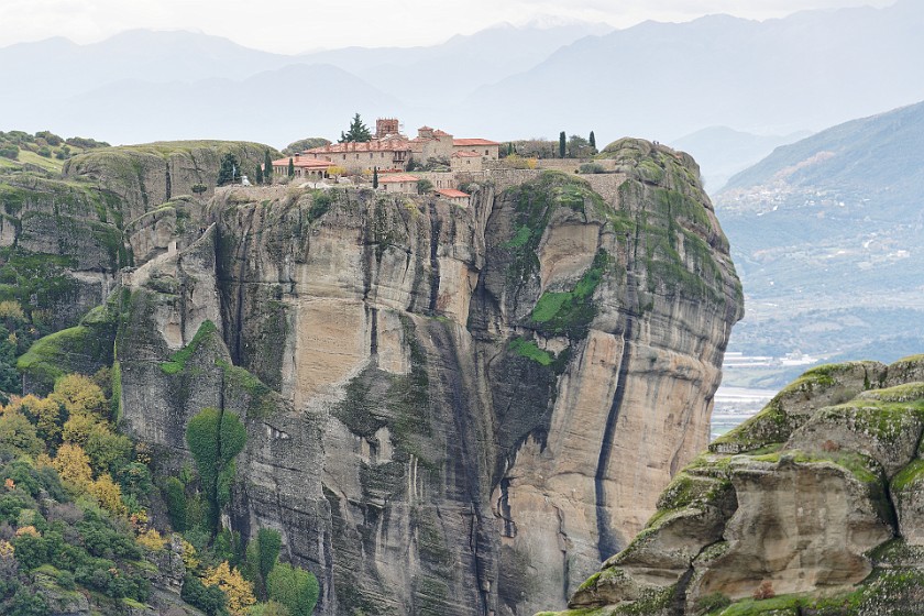 Meteora. Monastery of Holy Trinity. Kalampaka. .
