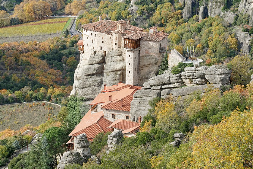 Meteora. Monastery of Rousanou. Kalampaka. .