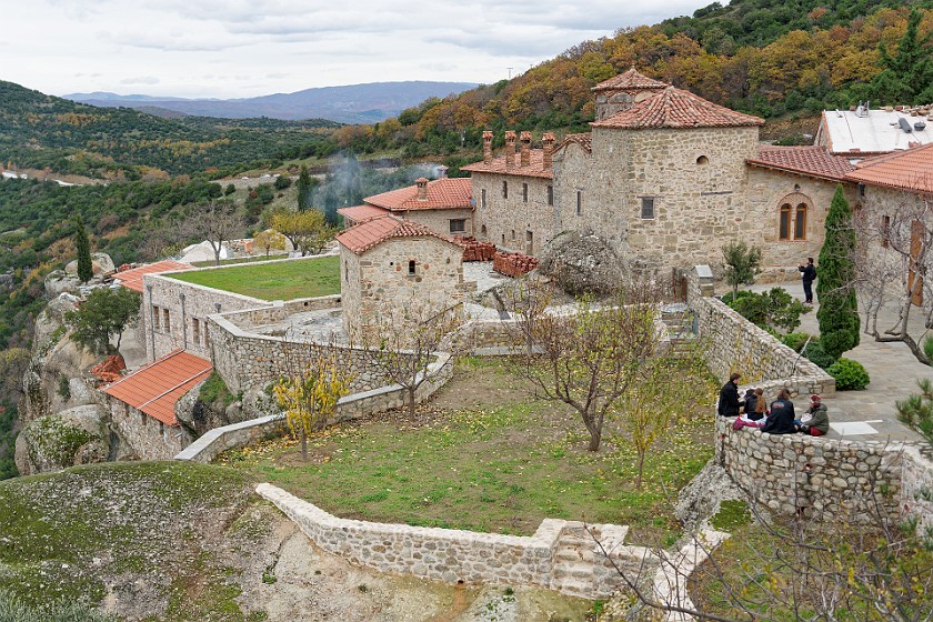 Meteora. Monastery of Holy Trinity. Kalampaka. .