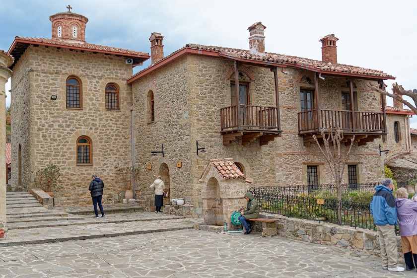 Meteora. Monastery of Saint Stephen. Kalampaka. .