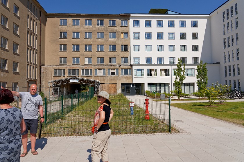 Prora. Tour guide from the documentation center. Binz. .