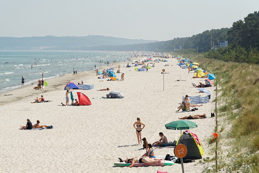 Prora. Beach. Binz. .