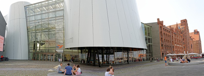 Ozeaneum. Entrance. Stralsund. .