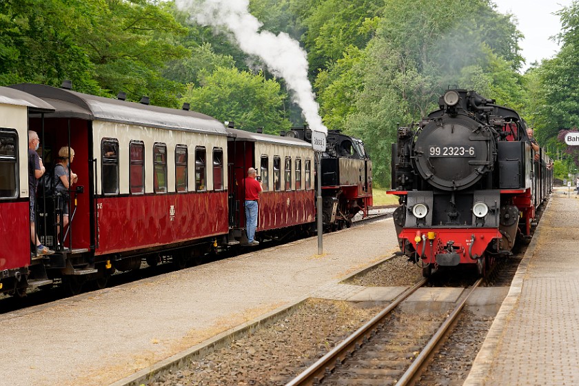 Spa Train Molli. Stop in Heiligendamm. Heiligendamm. .