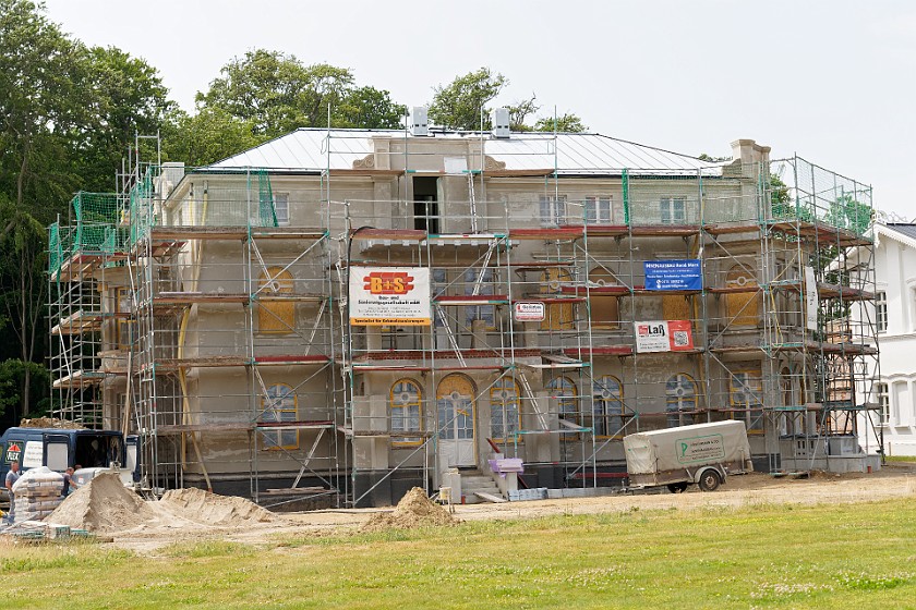 Heiligendamm. Villa in renovation. Heiligendamm. .
