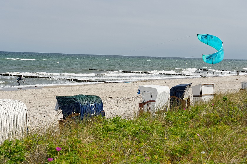 Heiligendamm. Kite surfer. Heiligendamm. .