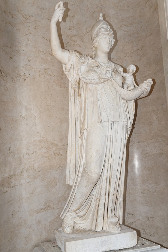 Sanssouci Palace. Statue. Potsdam. .