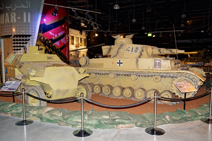 Royal Tank Museum. German tank IV D. Amman. .
