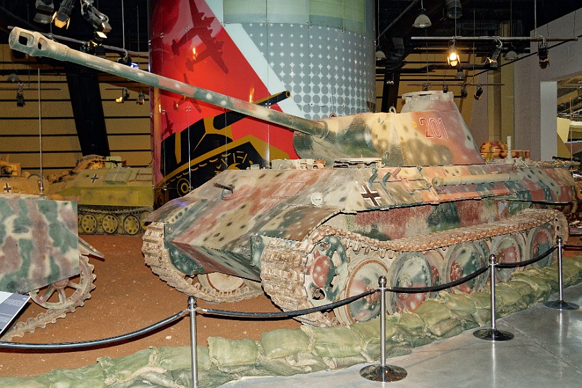 Royal Tank Museum. German tank V 