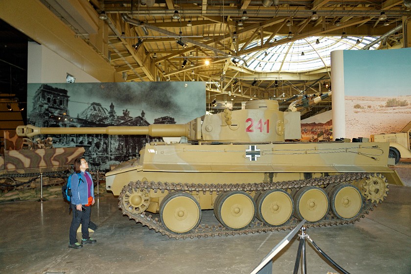Royal Tank Museum. German tank. Amman. .