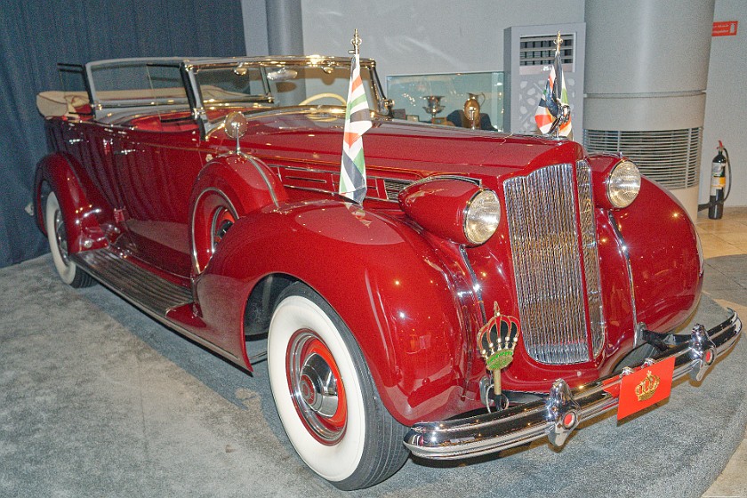 Royal Automobile Museum. Packard. Amman. .