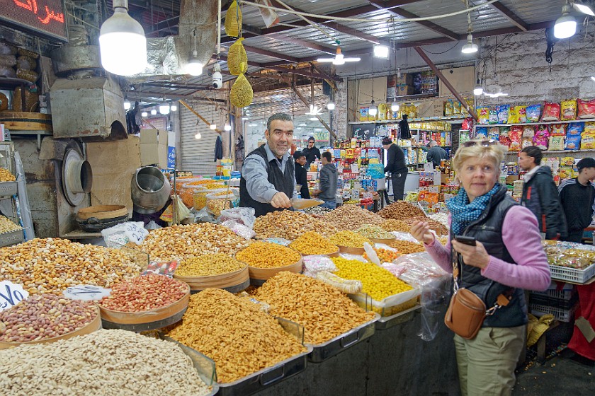 Amman. Friend on the food market. Amman. .