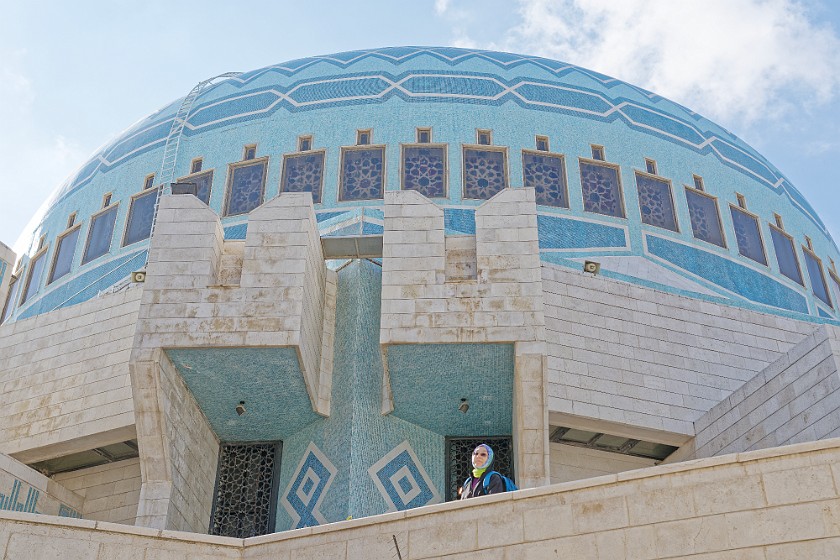 Amman. King Abdullah I Mosque. Amman. .