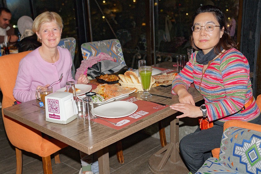 Amman. Dinner in the Mijana restaurant. Amman. .