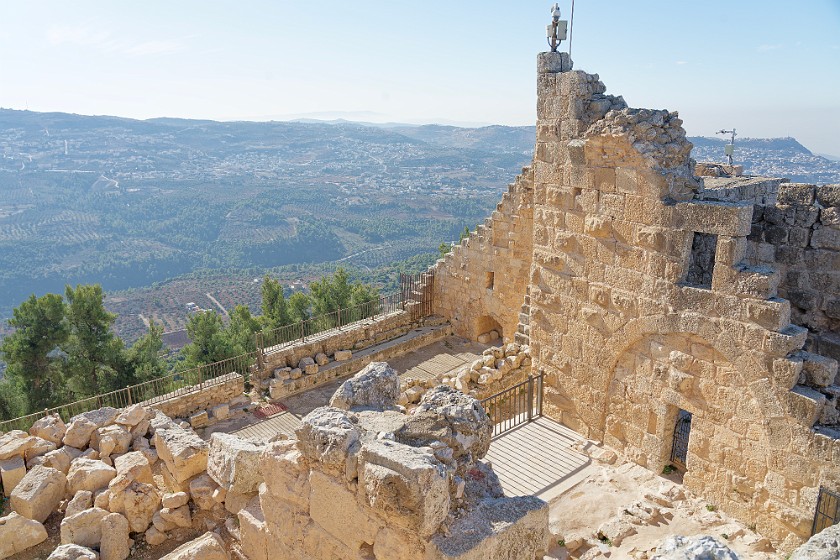 Ajloun Castle. Castle and surroundings. Ajloun. .