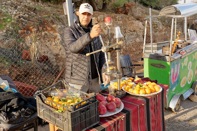 Ajloun Castle. Juice maker. Ajloun. .