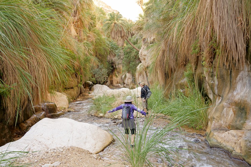 Wadi Bin Hammad. Hiking. near Kerak. .