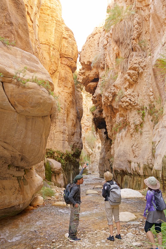 Wadi Bin Hammad. Hiking. near Kerak. .