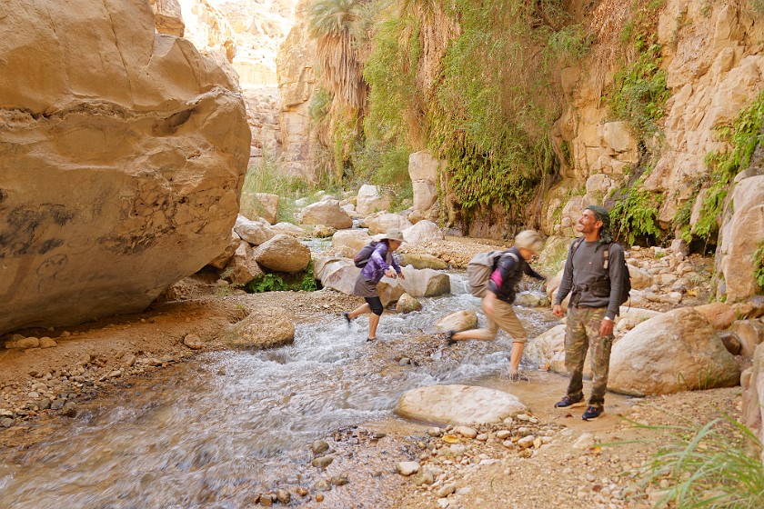 Wadi Bin Hammad. Hiking. near Kerak. .