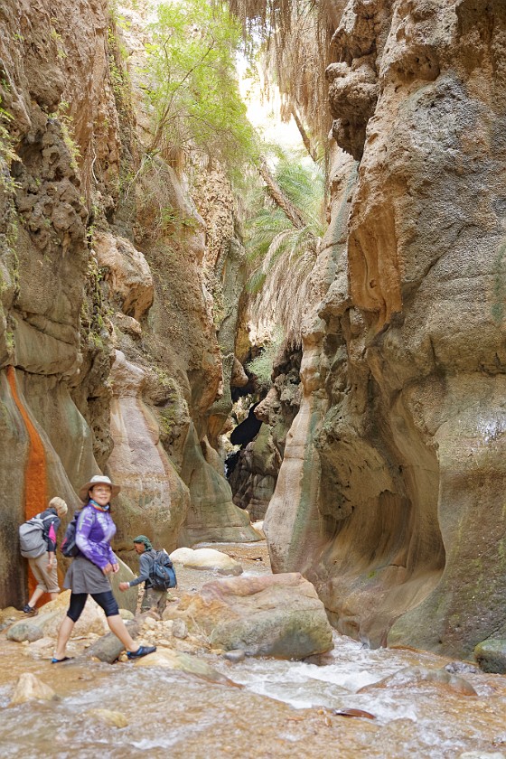 Wadi Bin Hammad. Hiking. near Kerak. .