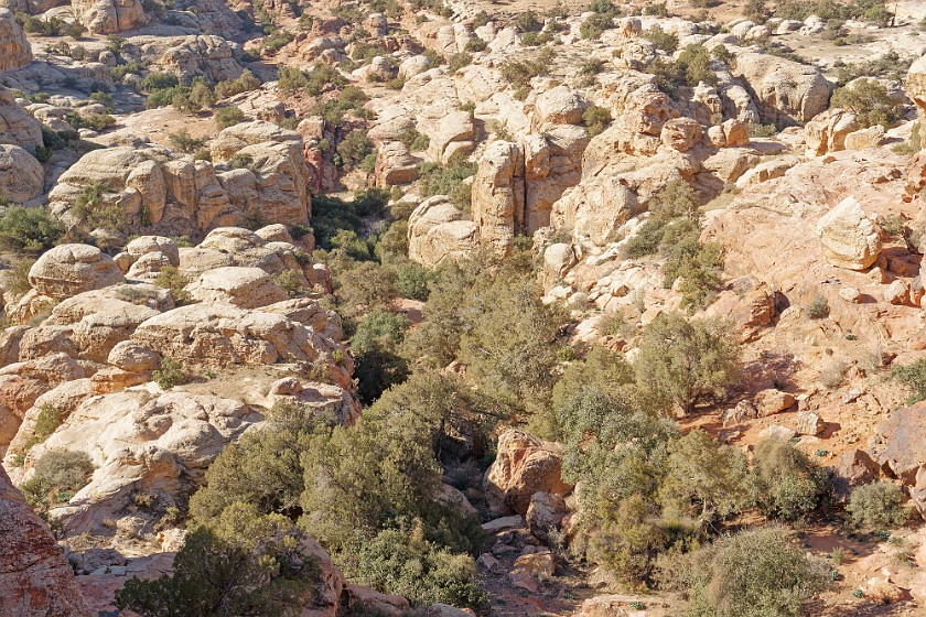 Dana. Rock formations. Dana. .
