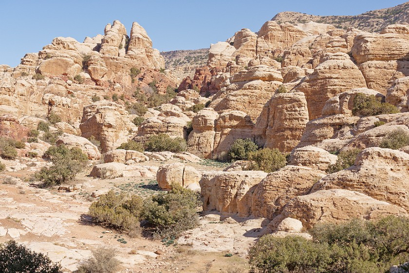 Dana. Rock formations. Dana. .