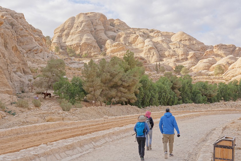 Petra. Path to Al-Siq. Wadi Musa. .