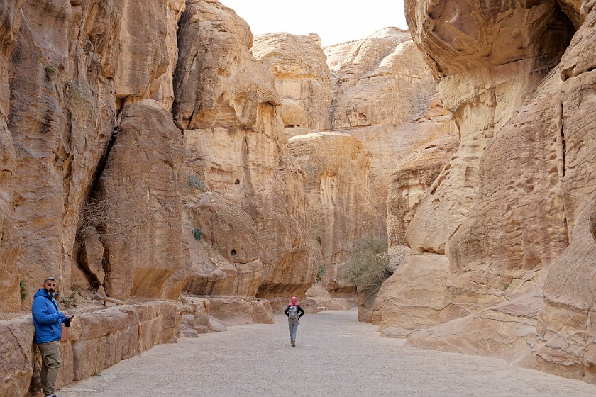 Petra. Al-Siq. Wadi Musa. .