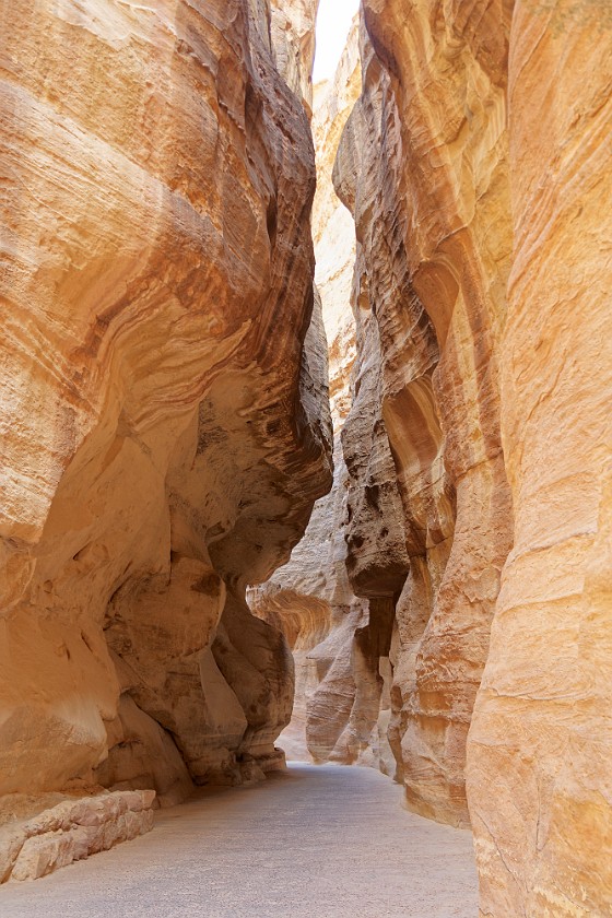 Petra. Al-Siq. Wadi Musa. .