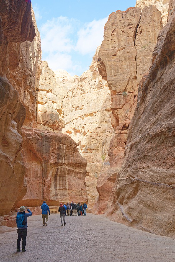 Petra. Al-Siq. Wadi Musa. .