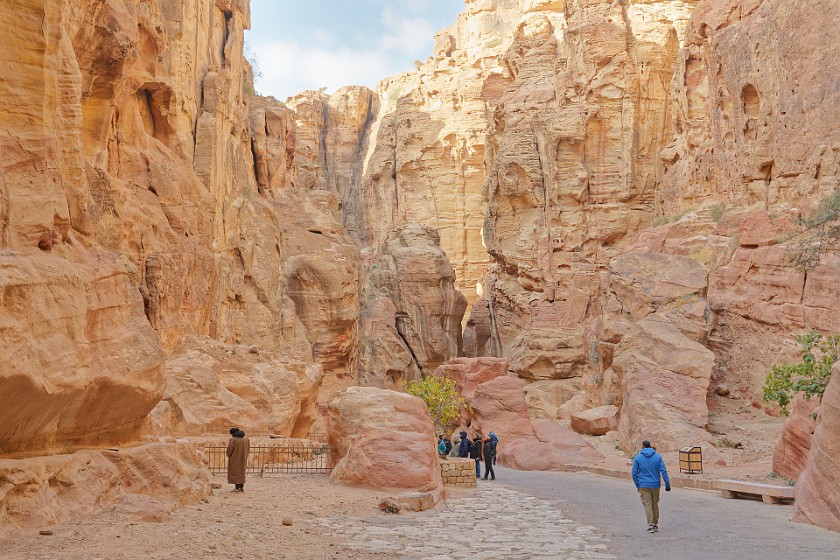 Petra. Al-Siq. Wadi Musa. .