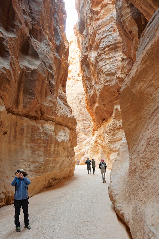 Petra. Al-Siq. Wadi Musa. .