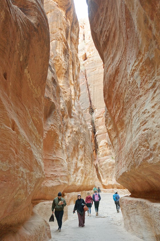 Petra. Al-Siq. Wadi Musa. .