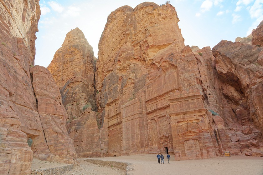 Petra. Street of Facades. Wadi Musa. .