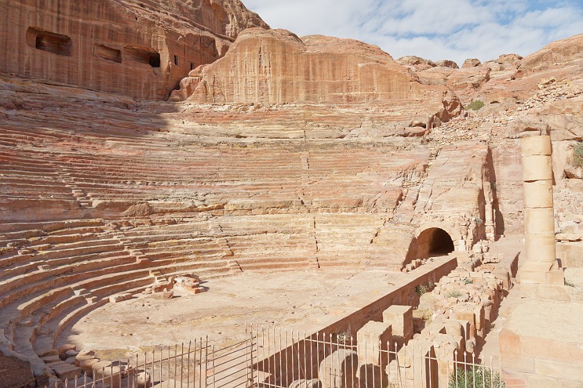 Petra. Nabatean Theater. Wadi Musa. .