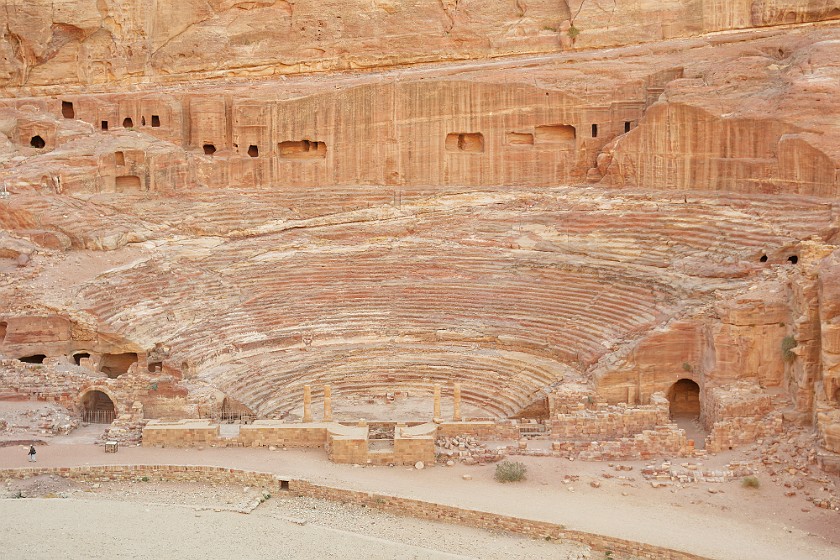 Petra. Nabatean Theater. Wadi Musa. .