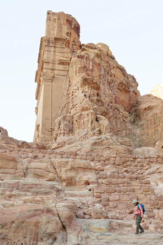 Petra. Tomb of Unayshu. Wadi Musa. .