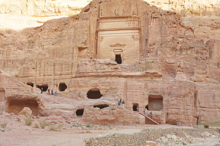 Petra. Tomb of Unayshu. Wadi Musa. .