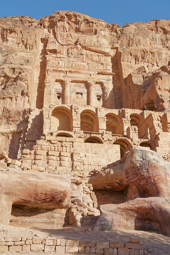 Petra. Urn Tomb. Wadi Musa. .