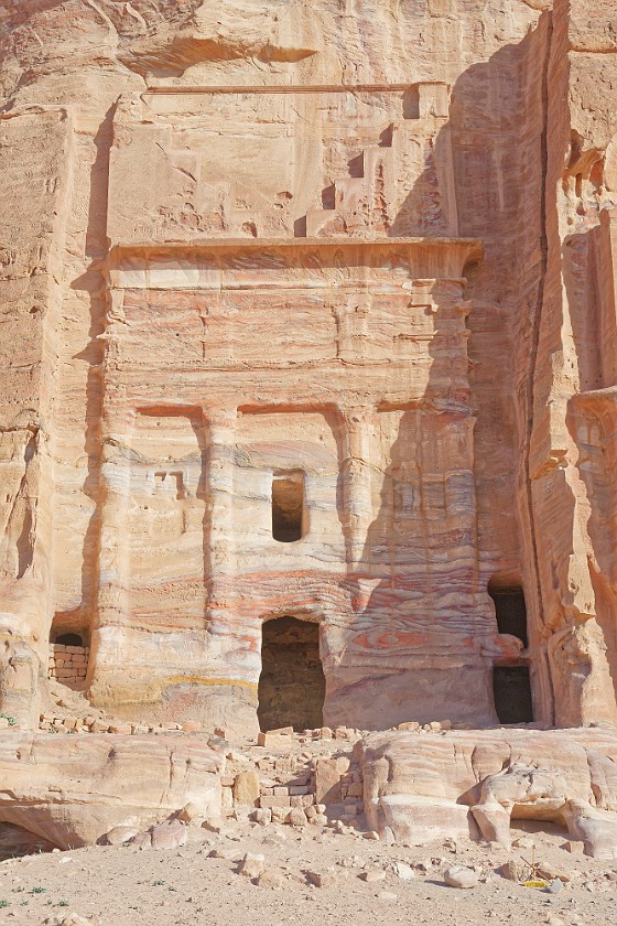 Petra. Silk Tomb. Wadi Musa. .