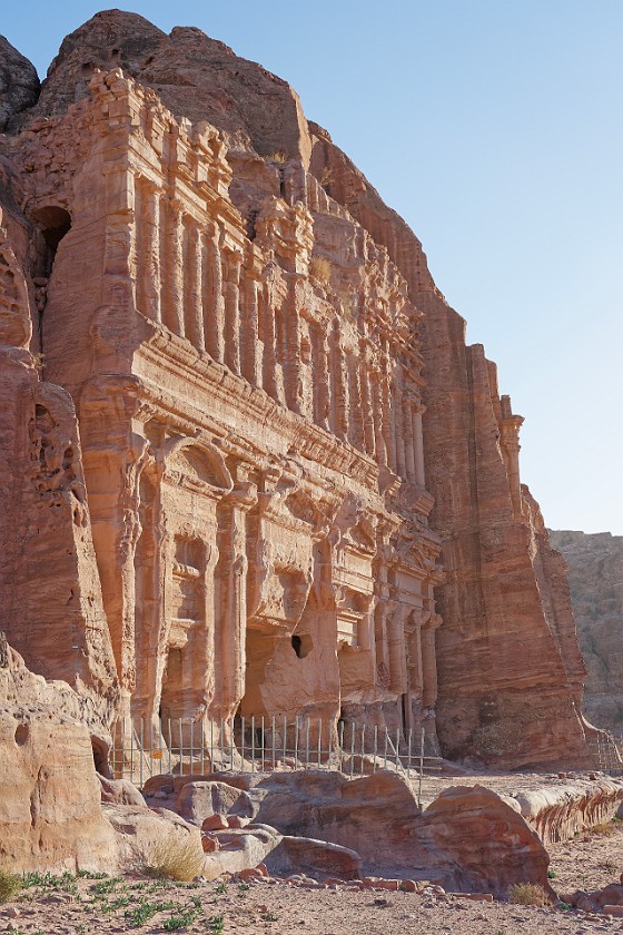 Petra. Palace Tomb. Wadi Musa. .