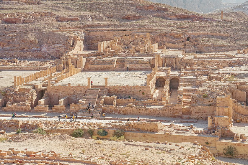 Petra. Great Temple. Wadi Musa. .