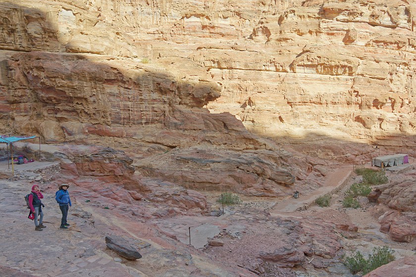 Petra. Walking up the Ad-Dayr trail. Wadi Musa. .