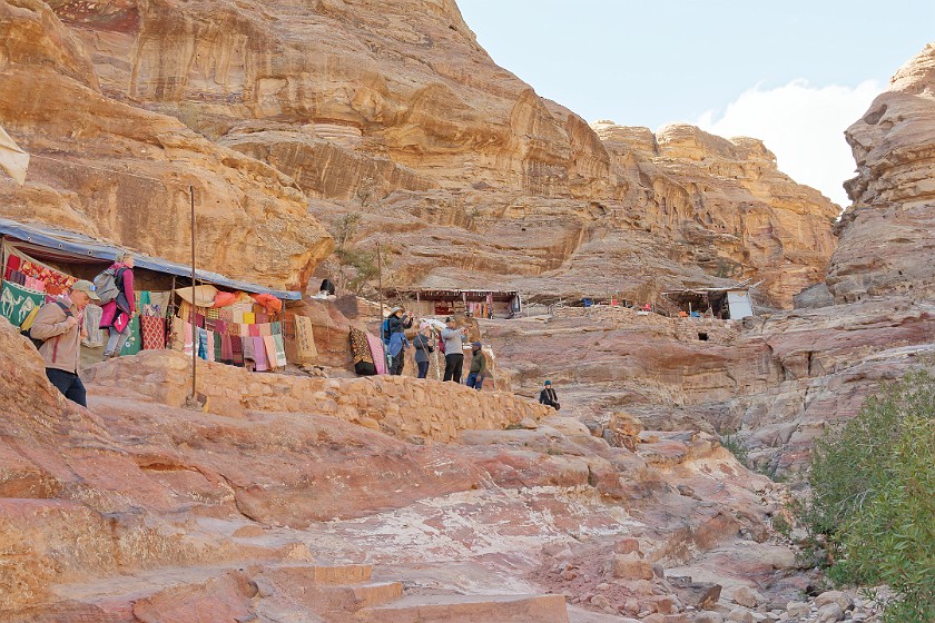 Petra. Walking up the Ad-Dayr trail. Wadi Musa. .