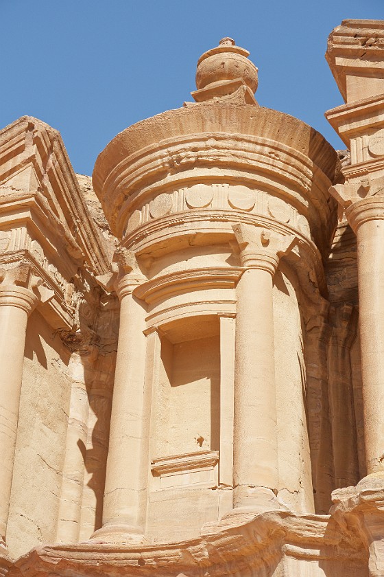 Petra. Upper section of Ad-Dayr. Wadi Musa. .