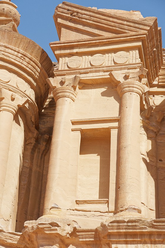 Petra. Upper section of Ad-Dayr. Wadi Musa. .