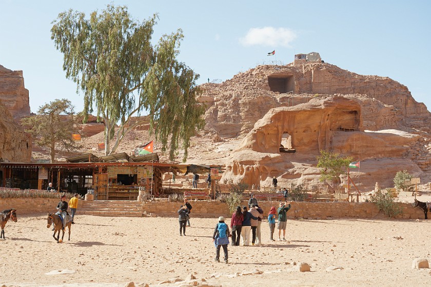 Petra. Ad-Dayr Restaurant and view point. Wadi Musa. .
