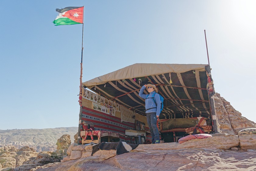 Petra. View point on Ad-Dayr. Wadi Musa. .