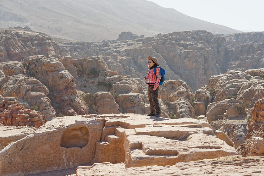 Petra. High Place of Sacrifice. Wadi Musa. .