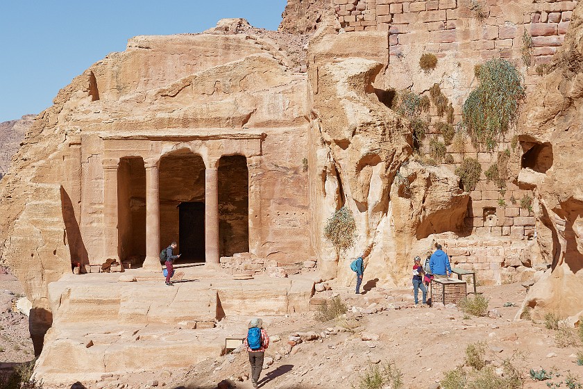 Petra. Triclinium. Wadi Musa. .